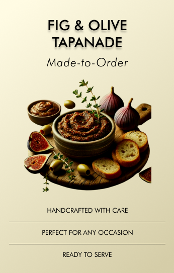 Fig & Olive Tapanade