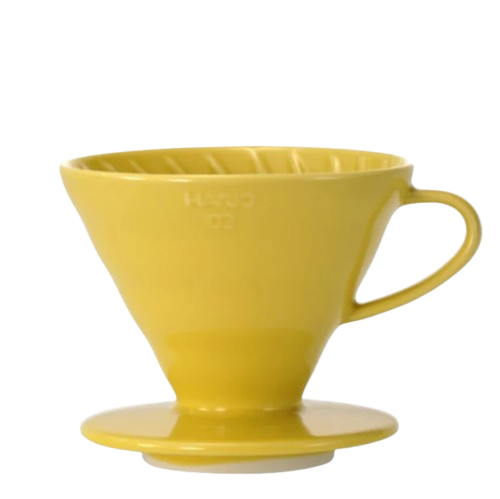 Hario v60 Yellow Ceramic