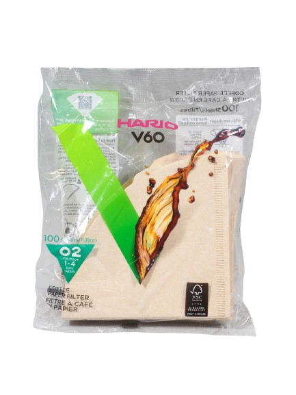 HARIO V60-02 Filters (100-Pack)